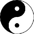 Diagrama yin-yang foto